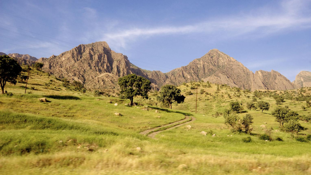 Iraqi Kurdistan mountains