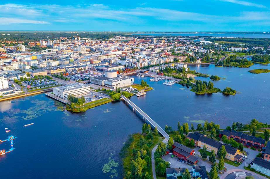 Oulu city Finland
