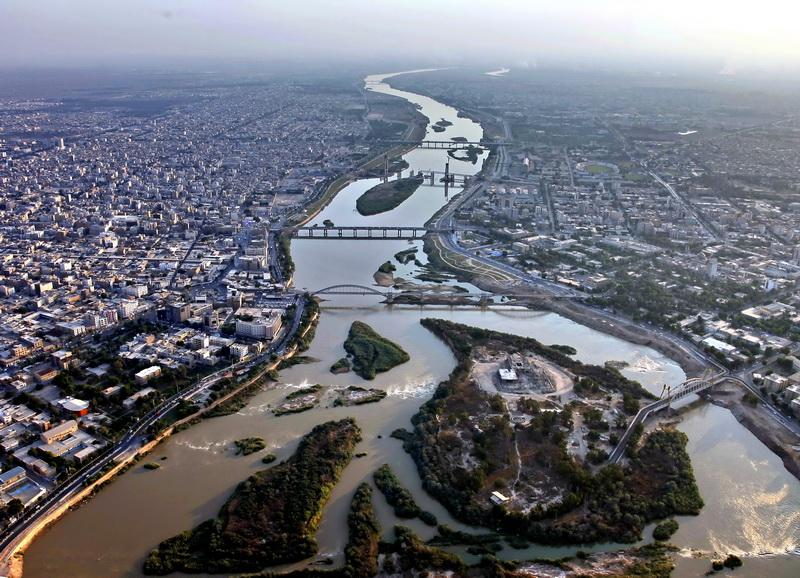 Karun River Ahvaz Iran