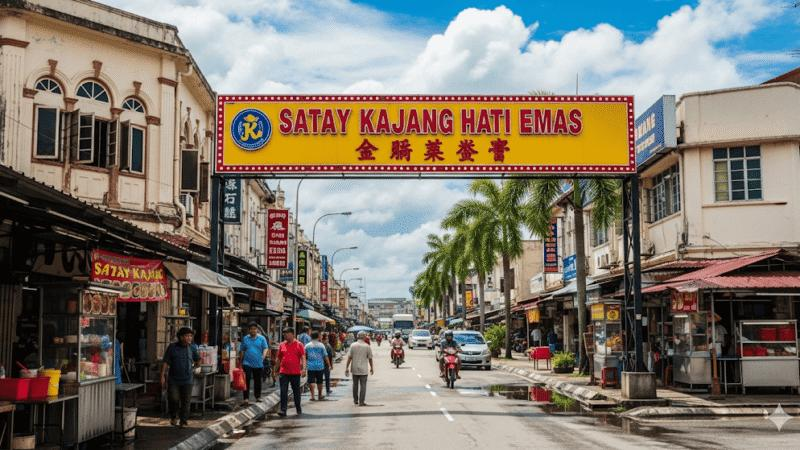 Kajang Satay street Malaysia