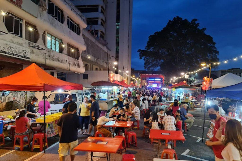 Seremban food street Malaysia