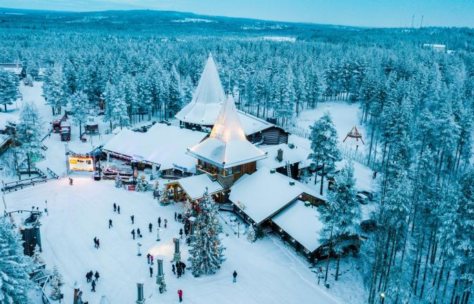 Santa Claus Village Rovaniemi Finland