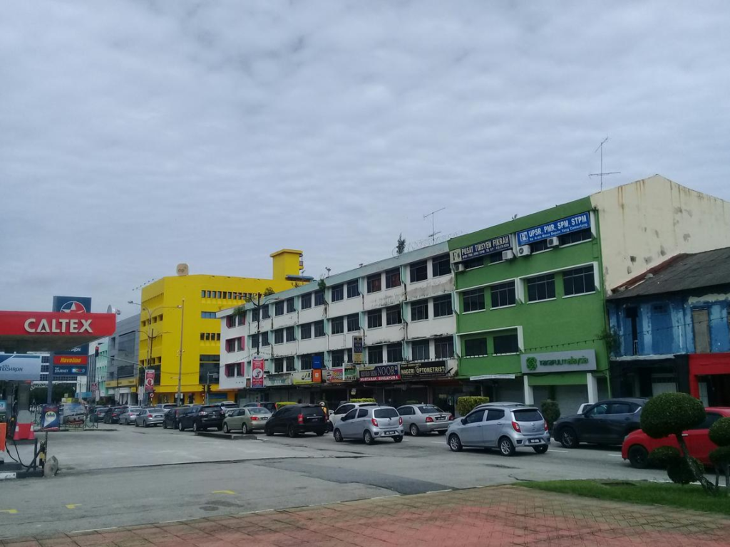 Batu Pahat town centre Malaysia