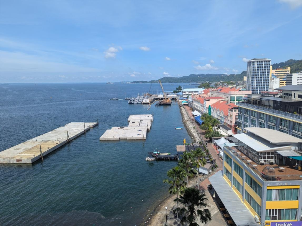 Sandakan waterfront Sabah Malaysia