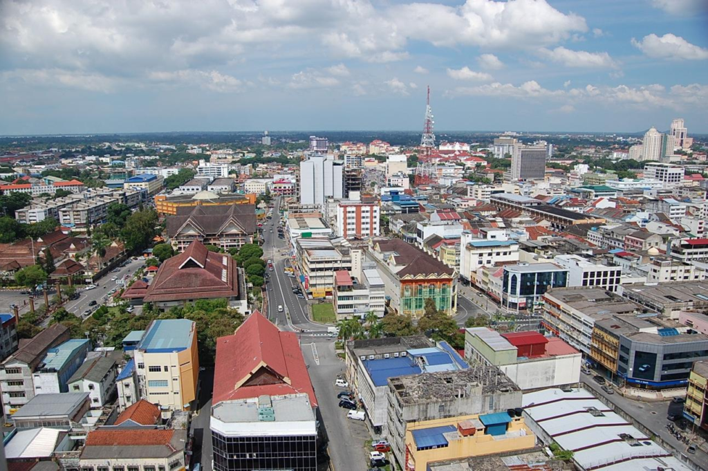 Kota Bharu city centre Malaysia
