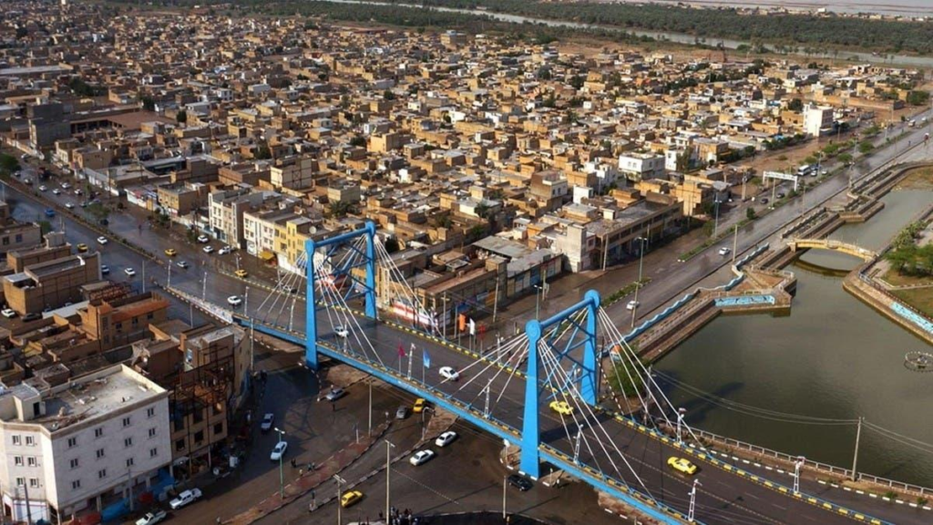 Abadan city centre Iran