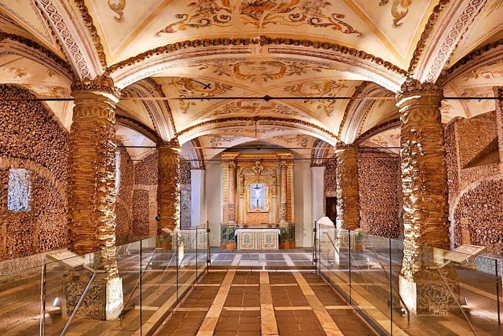 Chapel of Bones Evora Portugal