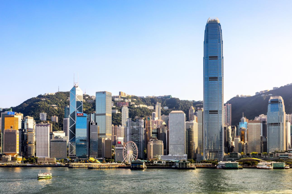Central Hong Kong skyline