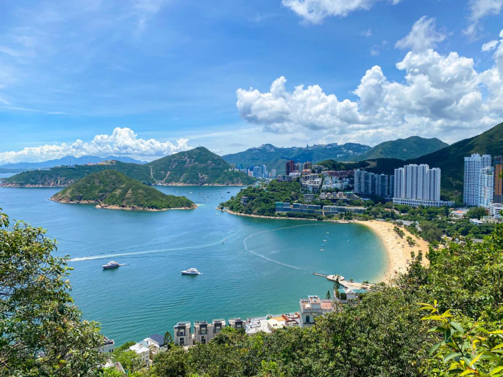 Hong Kong Island coastline