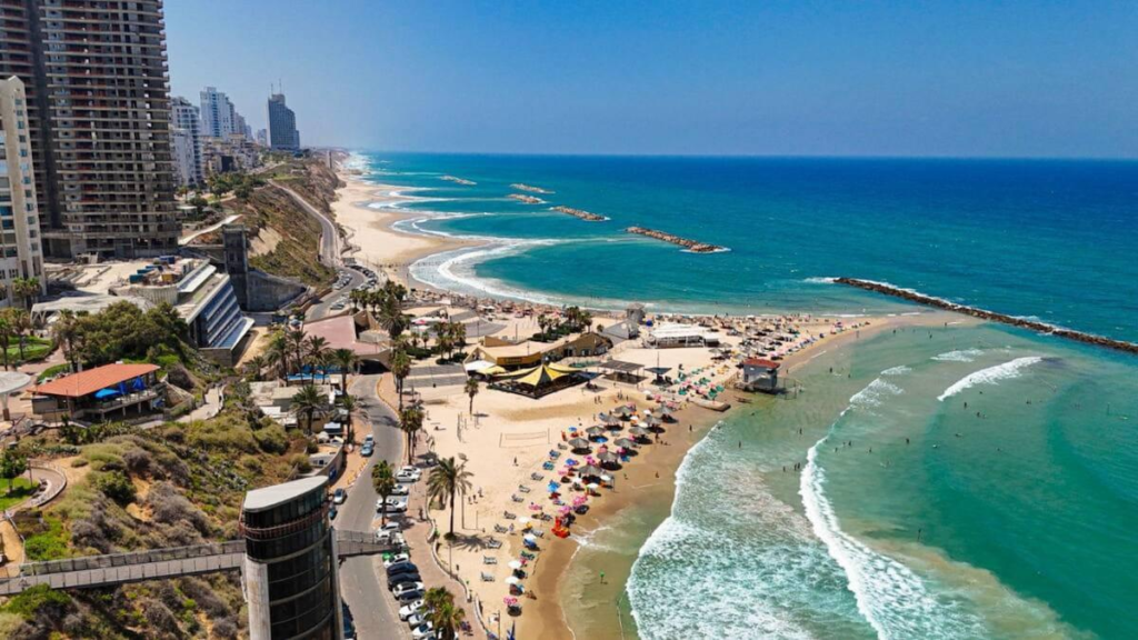 Netanya beach Israel