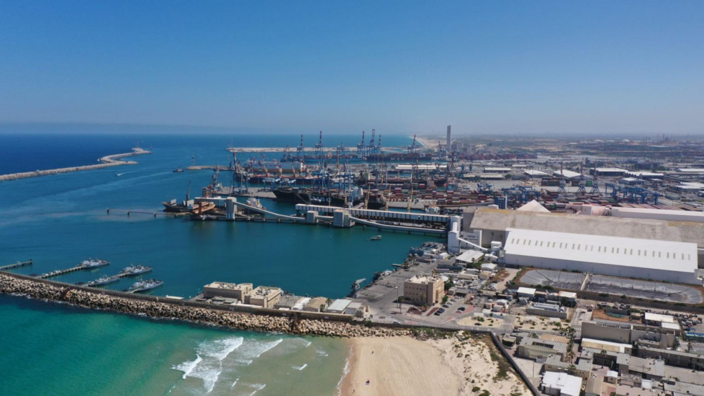 Ashdod port Mediterranean coast