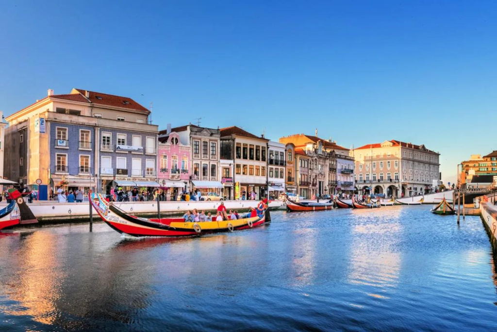 Aveiro canals Portugal