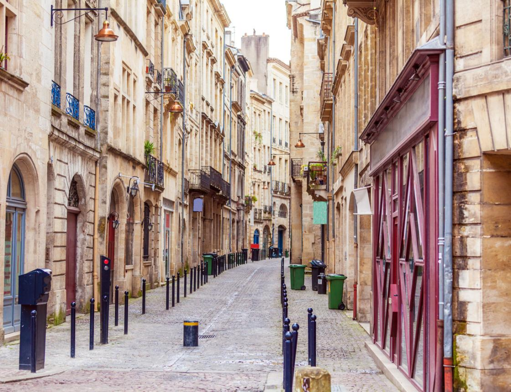 Bordeaux historic centre France