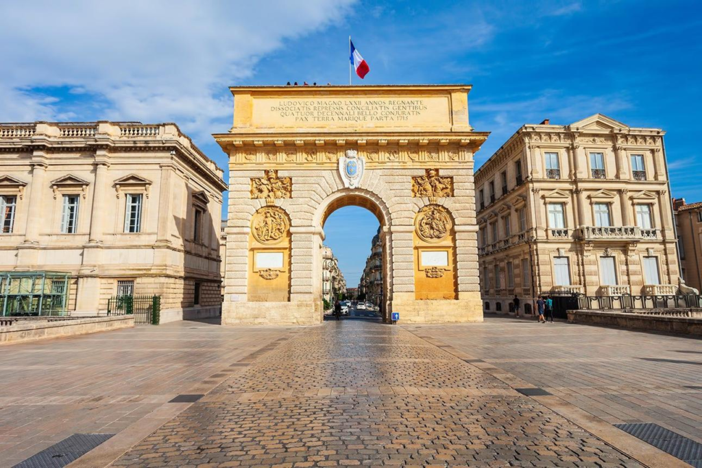 Porte du Peyrou Montpellier France