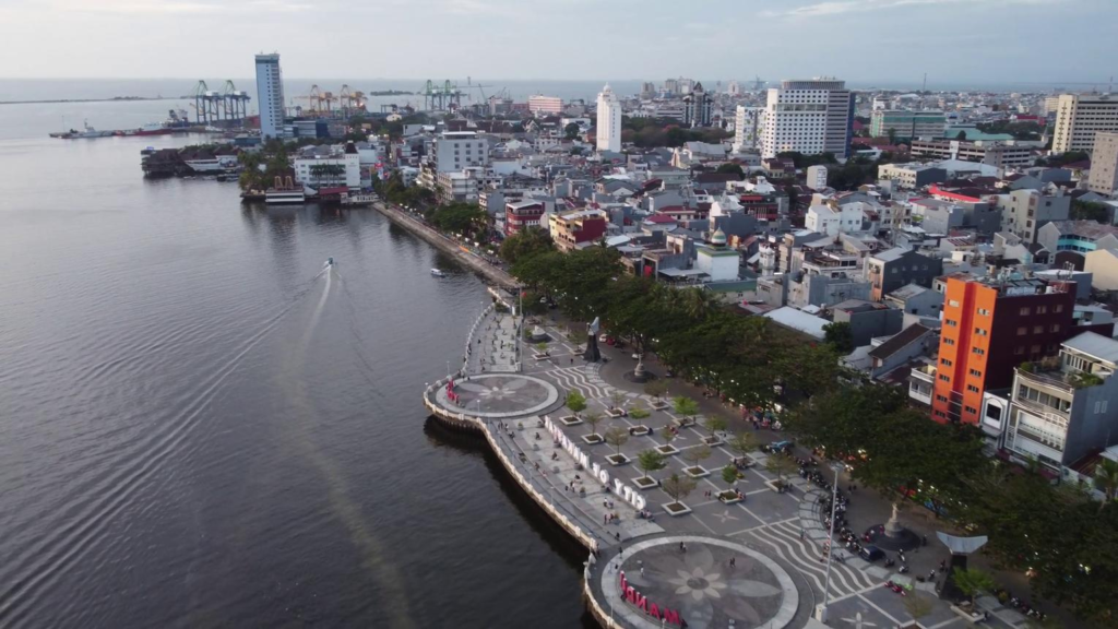 Makassar waterfront Indonesia