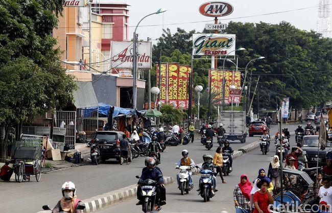 Bekasi urban streets Indonesia