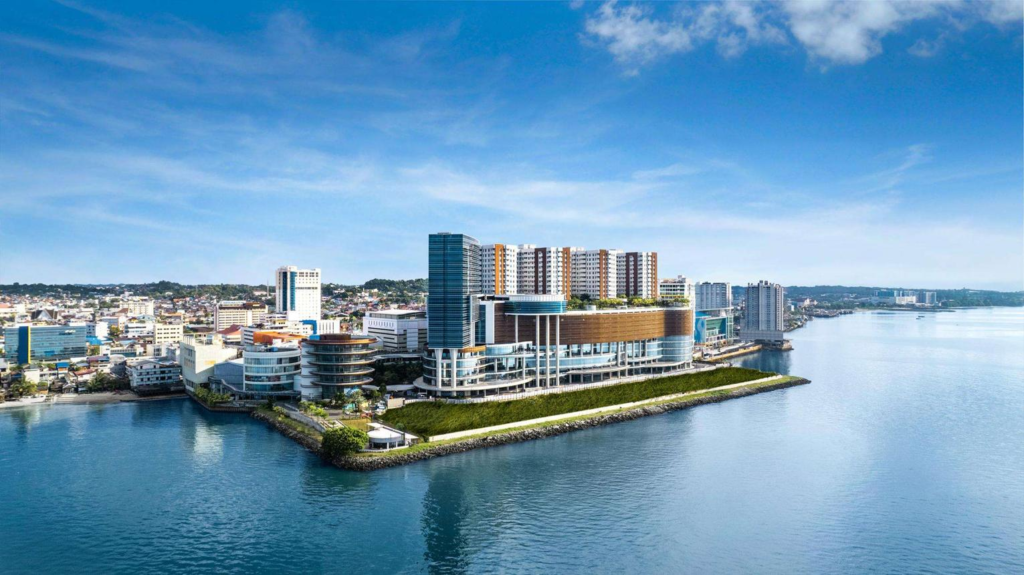 Balikpapan waterfront Indonesia