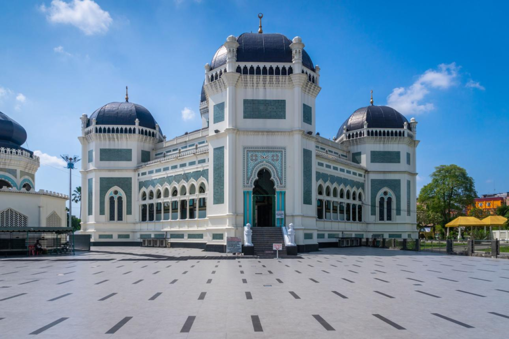 Great Mosque of Medan Indonesia