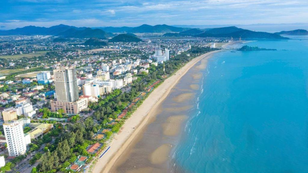 Cua Lo Beach near Vinh Vietnam