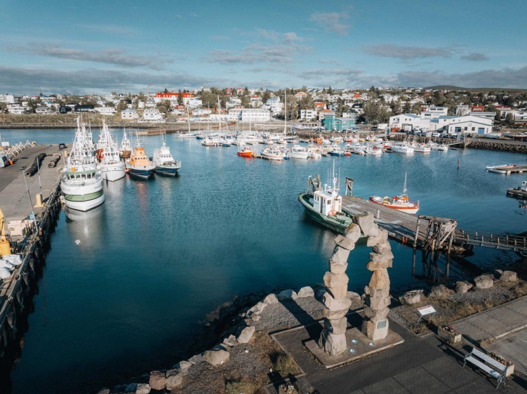 Hafnarfjordur harbour Iceland