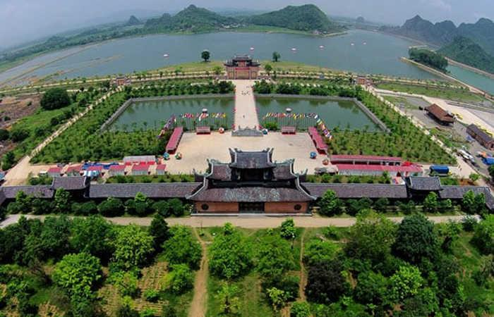 Hoa Lu temple complex Ninh Binh Vietnam