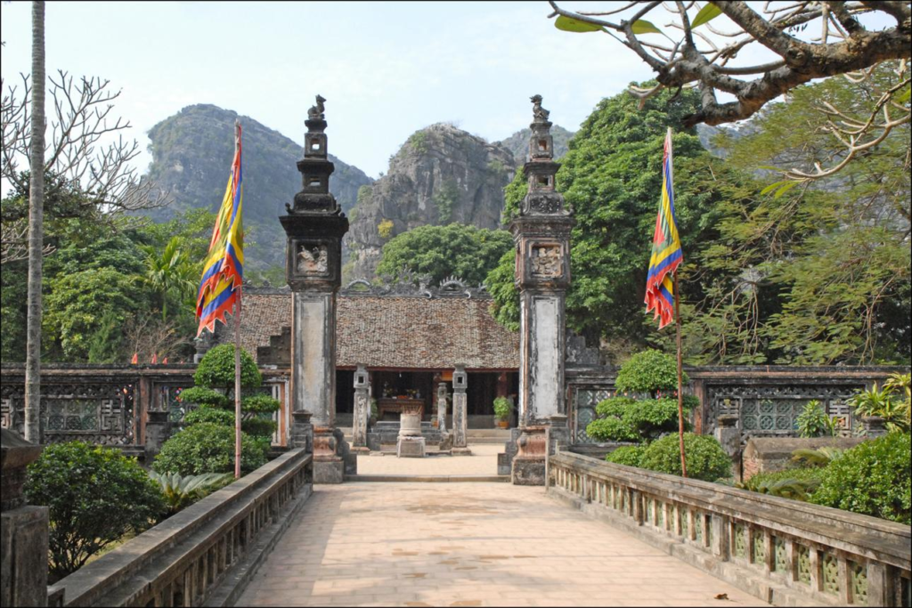 Trang An landscape near Hoa Lu Vietnam