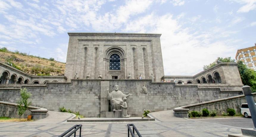 The Mesrop Mashtots Institute of Ancient Manuscripts (Matenadaran) in Yerevan.