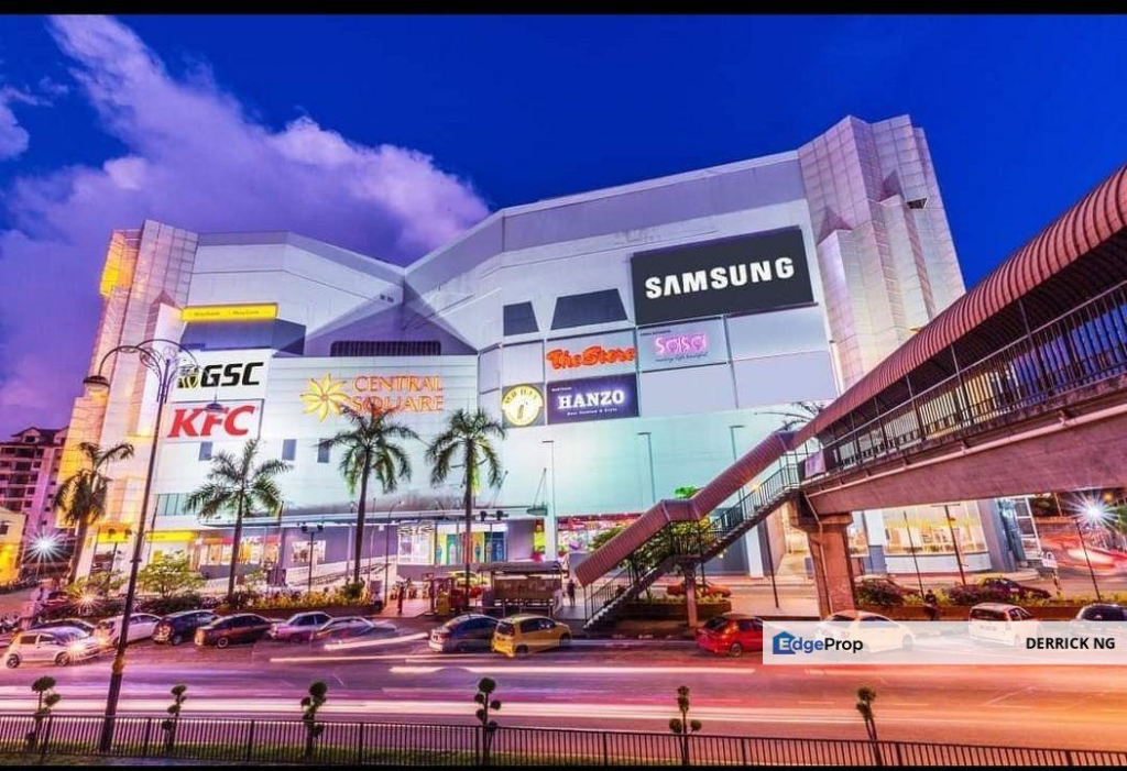 Central Square shopping and commercial area in Sungai Petani.