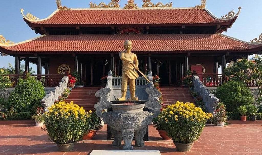 Nguyen Trung Truc Temple in Rach Gia, Vietnam.