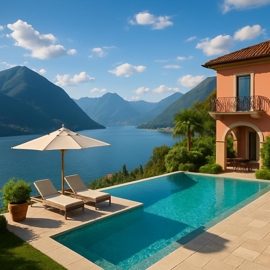 Scenic landscape of a destination named Villa.
