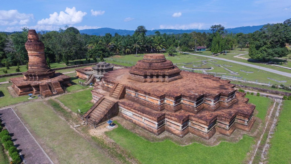 Muara Takus Buddhist temple complex in Riau, Indonesia.