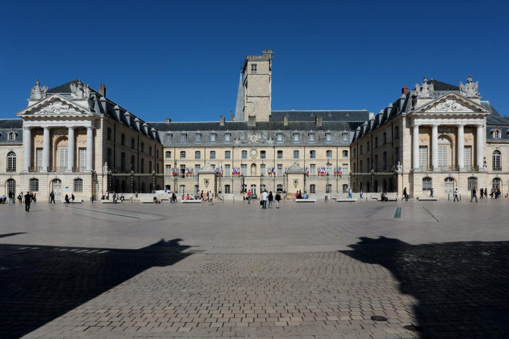 Palace of the Dukes of Burgundy in Dijon, France.