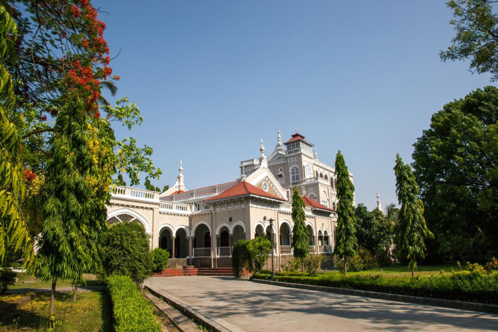 Aga Khan Palace heritage building in Pune, India.