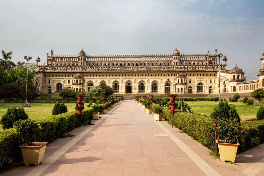 Bara Imambara historical monument in Lucknow, India.