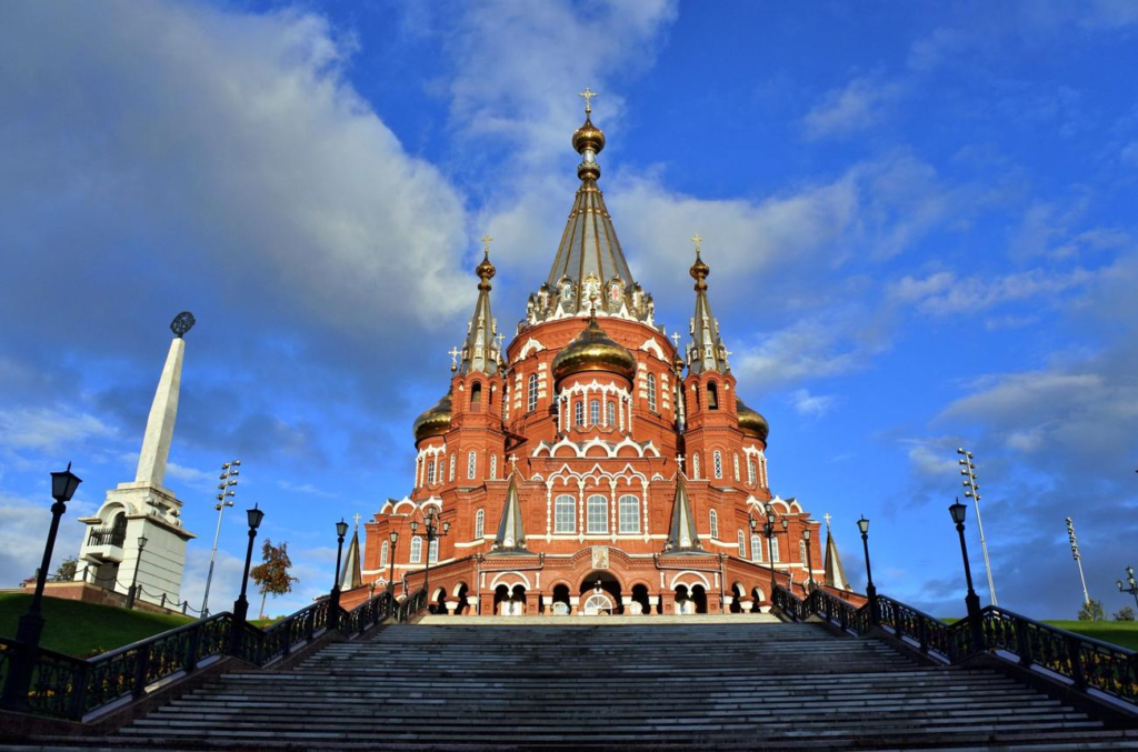 St. Michael’s Cathedral in Izhevsk Russia.