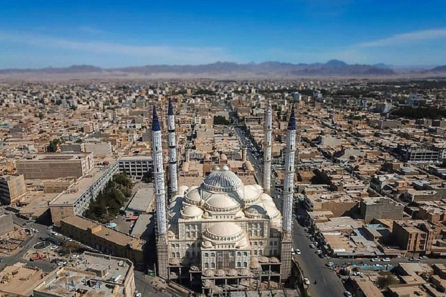 Urban landscape of Zahedan in Sistan and Baluchestan Iran.