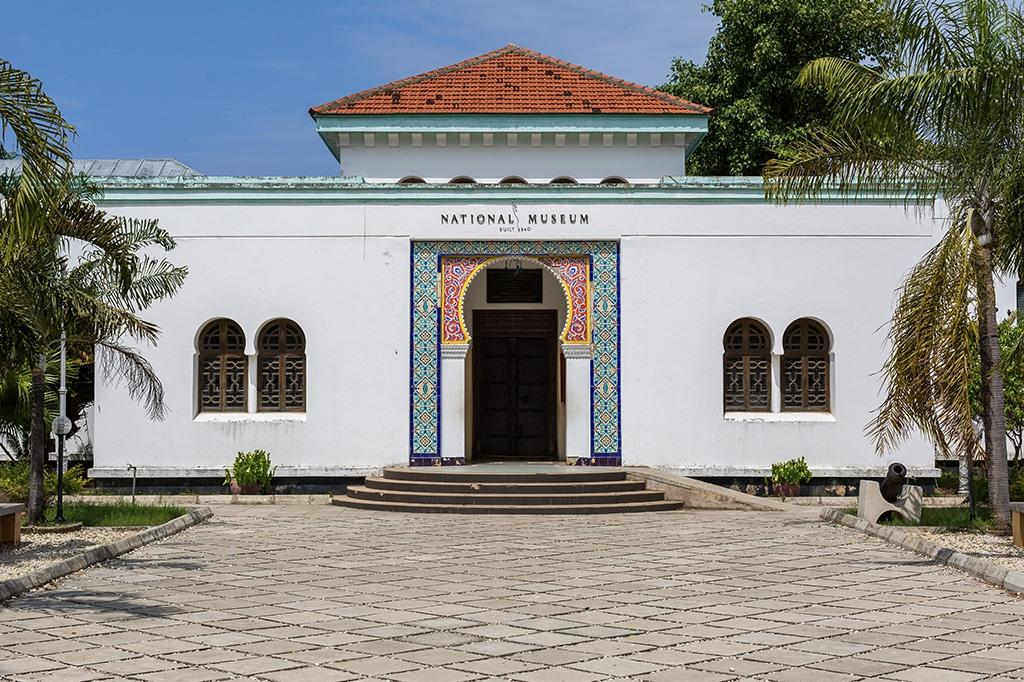 National Museum building in Dar es Salaam Tanzania.