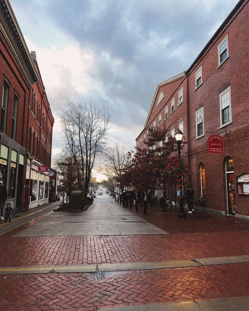 Streets and neighbourhood areas in Salem.