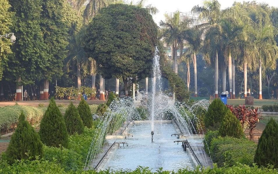 Sayaji Garden public park in Vadodara Gujarat India.