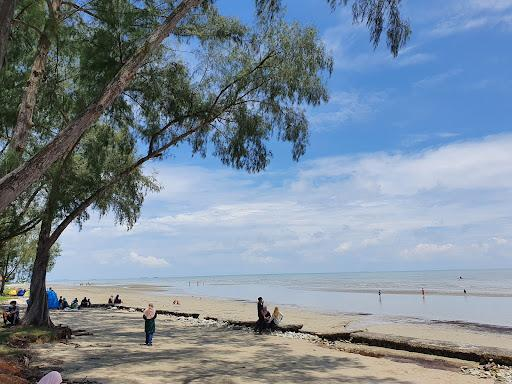 Coastal scenery near Sepang Malaysia.