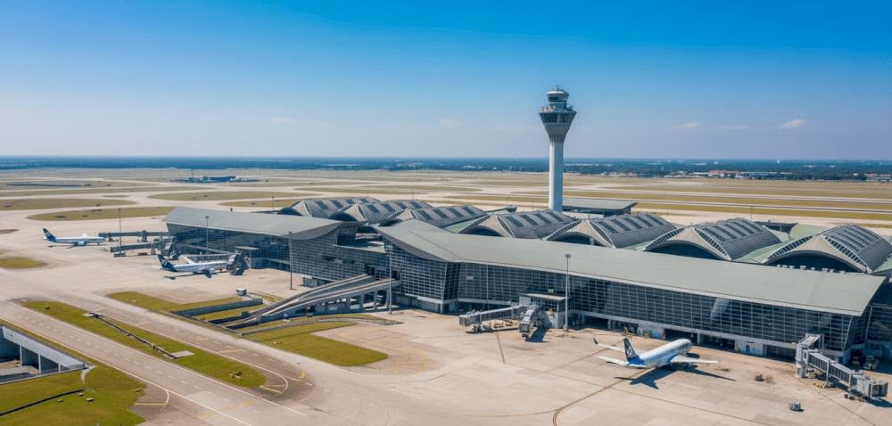 Kuala Lumpur International Airport in Sepang Malaysia.