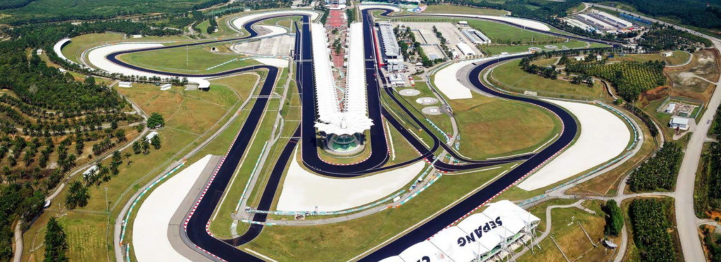 Sepang International Circuit in Malaysia.