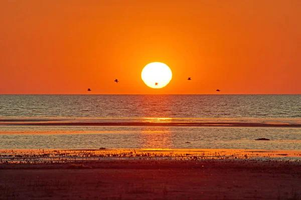 Landscape near the Caspian Sea in Atyrau region Kazakhstan.