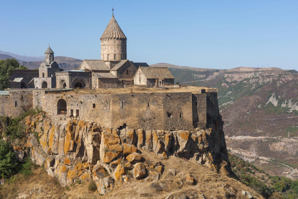 Tatev Monastery in Syunik Armenia.