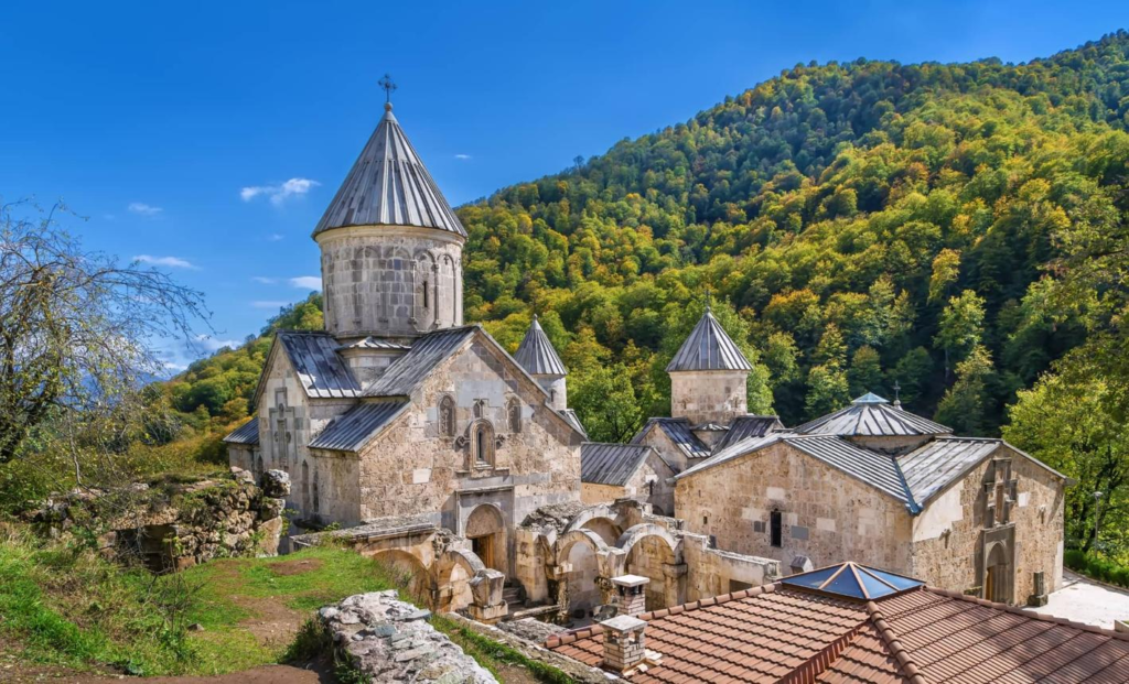Haghartsin Monastery near Dilijan Armenia.