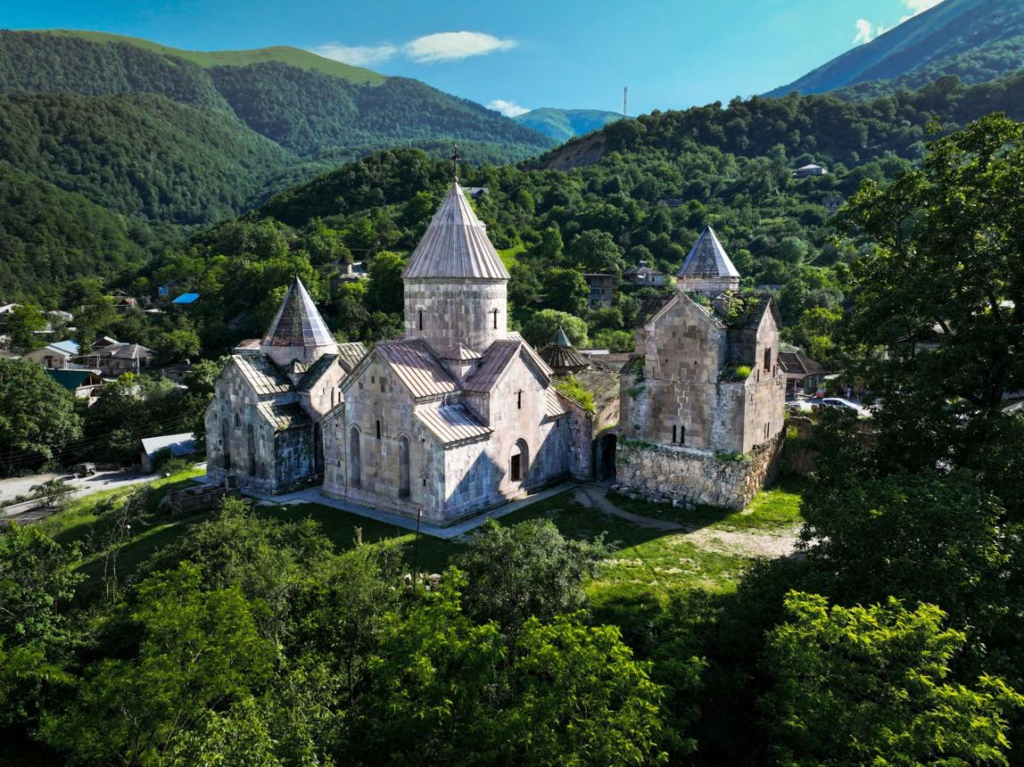 Goshavank Monastery historic site in Armenia.