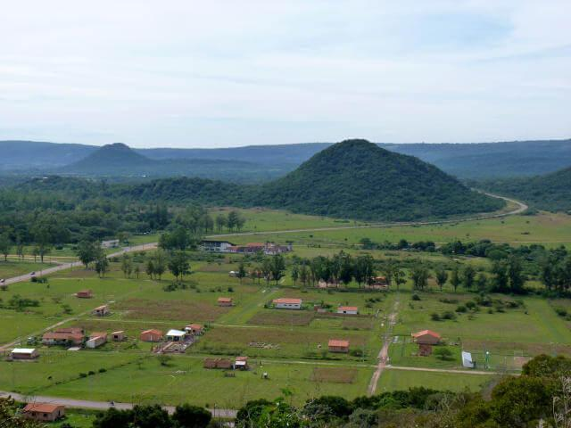 Rural landscape in Paraguay’s Central Department.