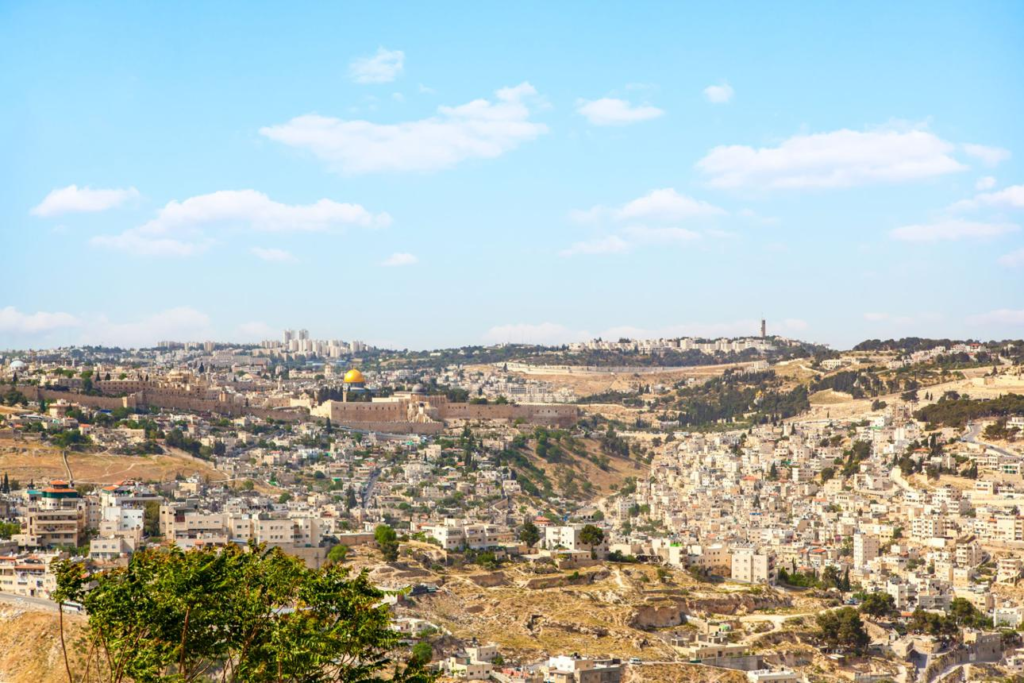 Jerusalem cityscape Israel