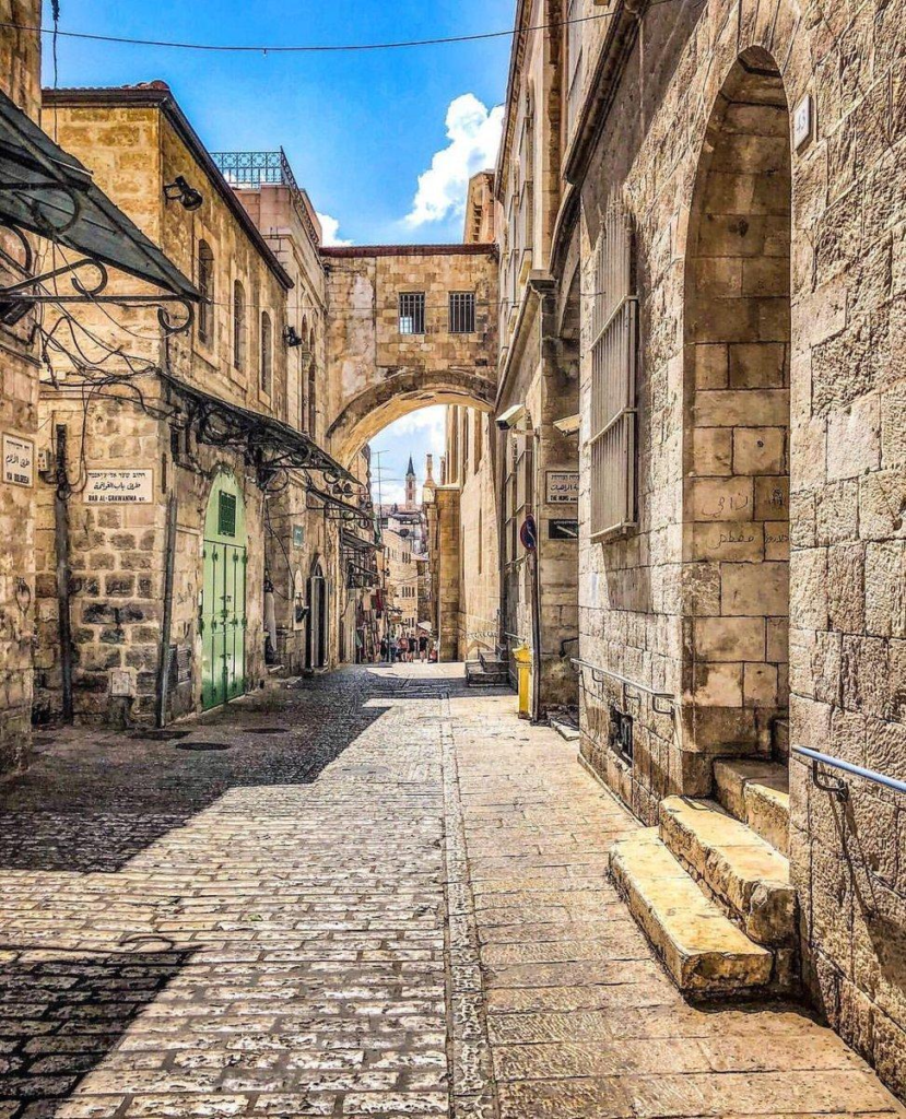 Old City streets Jerusalem