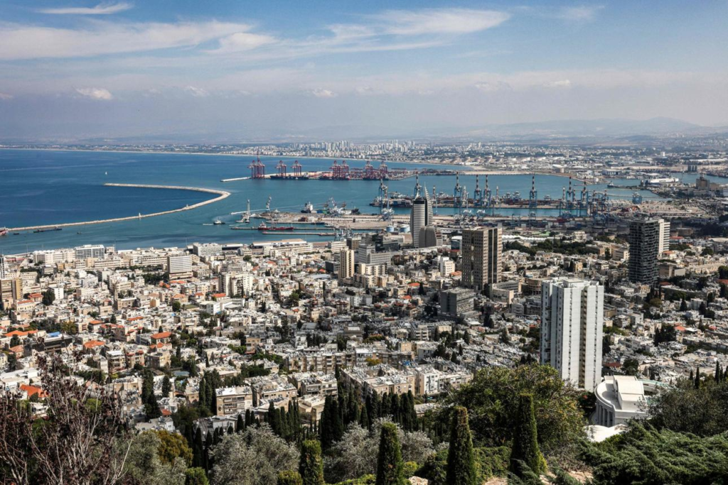 Haifa cityscape Israel